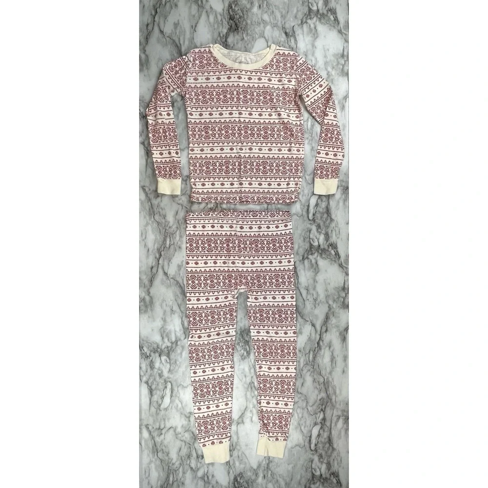 Burt's Bees Baby‎ Organic 2-pc. Family Pajamas Set Sz 5T Snug Fit Cotton